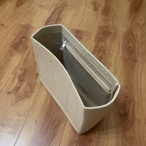 Bag Organizer Shaper for LV Neverfull MM Tote Beige New - Picture 5 of 7